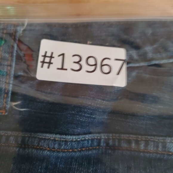 Aeropostale Jeans Mens 31x32 Blue Slim Straight Cotton Blend Stretch Denim - Picture 9 of 9